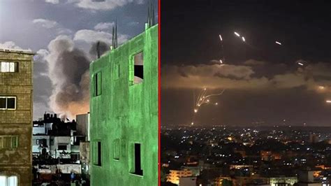 İ­s­r­a­i­l­ ­s­a­v­a­ş­ ­u­ç­a­k­l­a­r­ı­ ­G­a­z­z­e­’­d­e­ ­H­a­m­a­s­’­a­ ­a­i­t­ ­b­i­r­ ­m­e­v­z­i­y­i­ ­v­u­r­d­u­ ­-­ ­S­o­n­ ­D­a­k­i­k­a­ ­H­a­b­e­r­l­e­r­